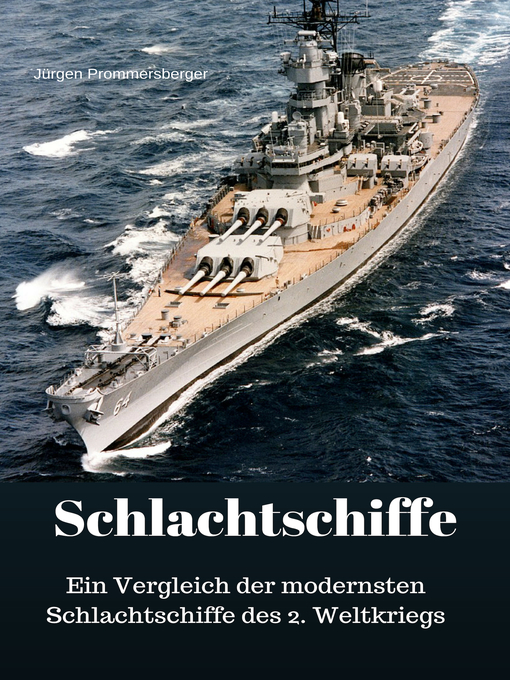 Title details for Schlachtschiffe by Jürgen Prommersberger - Available